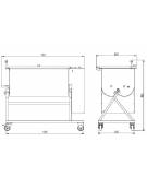 Impastatrice per carne 180 Kg. BIALBERO