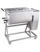Impastatrice mescolatrice per carne 95 Kg. bialbero bipala - Trifase