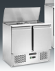 Saladette refrigerata ventilata GN1/1 - 2 sportelli - Temp. +2/+8°C - cm 90x70x87h