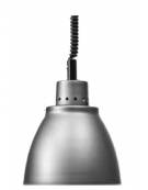 Lampada riscaldante in alluminio, potenza 250 W - diametro 225 mm con luce rossa