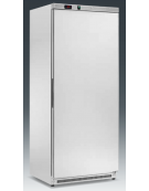 Armadio refrigerato statico, esterno in acciaio inox - Temp. -2/+10°C - Capacità Lt 580 - Classe D- cm 77,7x69,5x189h