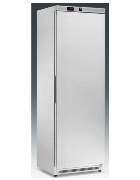 Armadio refrigerato statico, esterno in acciaio inox - Temp. minore di -18°C - Capacità Lt 360 - cm 60x58,5x185h