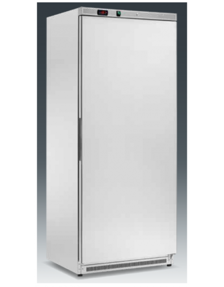 Armadio refrigerato statico, esterno in acciaio inox - Temp. minore di -18°C - Capacità Lt 580 - cm 77,7x69,5x189h