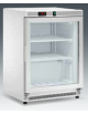 Armadio refrigerato statico minore di -18°C, porta a vetri, esterno acciaio verniciato - Lt 140 - Classe B - cm 60x58,5x85h