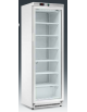 Armadio refrigerato statico minore di -18°C, porta a vetri, esterno acciaio verniciato - Lt 360 - Classe C - cm 60x58,5x185h