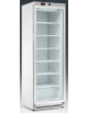 Armadio refrigerato statico minore di -18°C, porta a vetri, esterno in acciaio inox - Lt 360 - Classe C - cm 60x58,5x185h