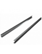 Coppia guide inox per saladette refrigerati