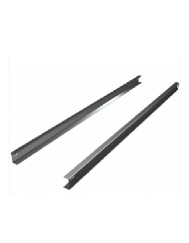 Coppia guide inox per saladette refrigerati