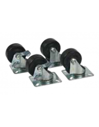 Kit 4 ruote (2 con freno), per armadio refrigerato