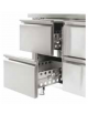 Kit 2 cassetti per banco refrigerato GN 1/1 mm 650h