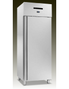 Armadio refrigerato ventilato GN2/1, in acciaio inox - Temp. -18/-22°C - Lt 560 - Classe B - cm 74x88,7x209h
