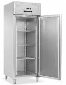 Armadio refrigerato ventilato GN2/1, in acciaio inox - Temp. -18/-22°C - Lt 650 - Classe c - cm 74x82,8x205h