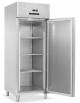 Armadio refrigerato ventilato GN2/1, in acciaio inox - Temp. -18/-22°C - Lt 650 - Classe c - cm 74x82,8x205h