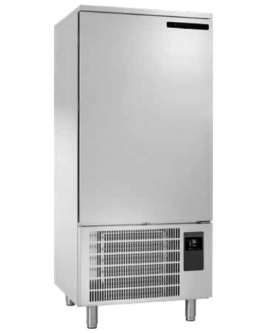 Abbattitore di temperatura in acciaio inox AISI304 - 15 teglie GN 1/1 o 15 x EN 60x40 - Potenza W 3900- cm 79x82x180h