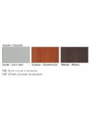 Banco vetrina doppio basso cm 117x40x90h