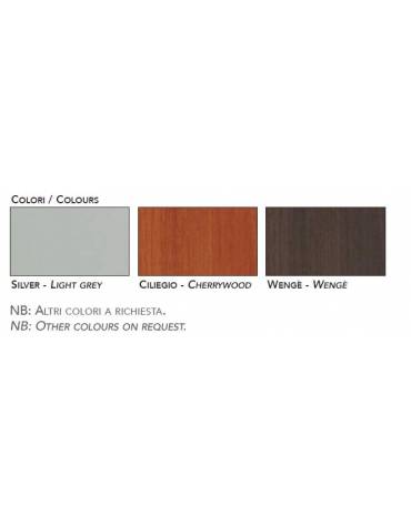 Banco vetrina doppio basso cm 117x40x90h