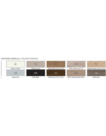 Armadio contenitore alto a 2 ante per ufficio - Colori vari disponibili - cm 90x45x233,1h 