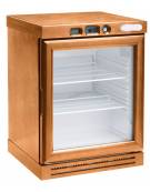 CANTINETTA BASSA PER VINI REFRIGERATA STATICA - CM 64X61X87H - COLORI : NOCE SCURO , NOCE CHIARO O WENGE'