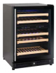 Vetrina refrigerata bassa per vino - 43 bottiglie - Lt 144 - Temp. +5/+20°C - Classe G - mm 595x655x865h