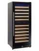 Vetrina refrigerata alta per vino - 111 bottiglie - Lt 328 - Temp. +5/+20°C - Classe G - mm 595x730x1415h