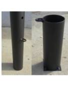 Boccola per lucchetto per dissuasori diametro 60 mm - cod. DN35256 e DN35257