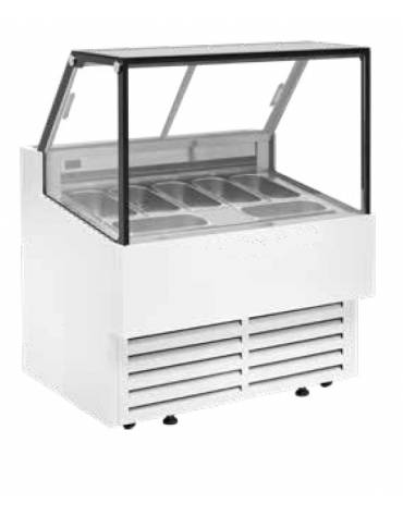 Vetrina gelati ventilata N° 6+6 vaschette da Lt. 4,75