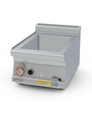 Bagnomaria a gas da banco in acciaio inox CrNi 18/10 AISI 304, 1 vasca GN1/2+GN1/3  cm 40x 60x 28h