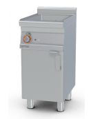 Brasiera fissa multifunzionale elettrica su mobile, 3,3kw, 1 vasca 12 litri cm 30x42x10h - dim tot. cm 40x60x90h