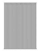 Fry top a gas da banco, 6 kw, piastra rigata, consumo gas 0,181m³/h - sup. di cottura cm 39,5x45  - cm 40x60x28h