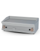 Fry top a gas da banco, 15 kw, piastra doppia liscia cromata, cons. gas 0,434m³/h - sup. di cottura cm 99,5x45 - cm 100x60x28h