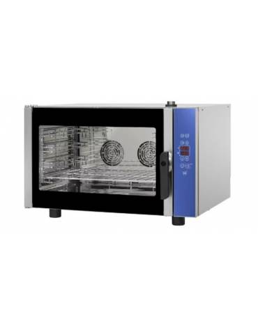 Forno Elettrico in acciaio inox a convezione - comandi digitali - con vapore - 4 teglie - cm 86,5x73,5x56,5h