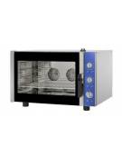 Forno Elettrico gastronomia/pasticceria in acciaio inox a convezione e vapore - 4 teglie -  cm 86,5x73,5x56,5h