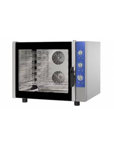 Forno Elettrico in acciaio inox  a convezione e vapore - 6 teglie - cm 86,5x77,5x71,5h