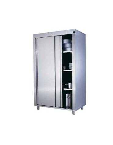 Armadio inox con ante scorrevoli Dimensioni cm 150x50x170h