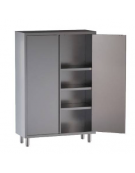Armadio inox ante a battente cm 110x50x170h