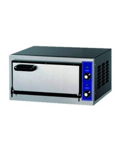 Forno piazza in acciaio inox a camera singola - 2200 W - mm  405Lx405Px110H