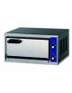 Forno pizza elettrico in acciaio inox a camera singola di cottura - 2200 W - mm  405Lx405Px110H