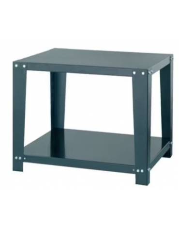 Supporto aperto per forno pizza a 1 o 2 camere di cottura - cm 78x60x98h