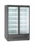 Espositore murale INOX refrigerato da cm. 98,5-SALUMI/FORMAGGI