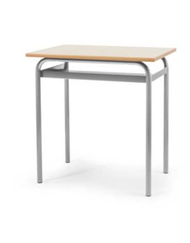 Banco monoposto con sottopiano in lamiera CM 70X50