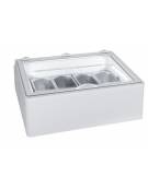 Espositore da banco per gelato 4 vaschette mm 1255x525x360h