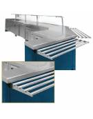 ELEMENTO FREDDO CON VASCA-VANO INFERIORE A GIORNO CM.200X80X90H