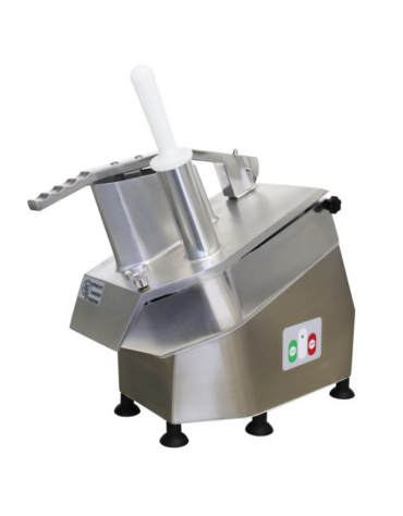 Tagliaverdure monofase 230 V, con velocità 320 rpm e produzione oraria di 100 - 300 Kg - mm  570x240x470h