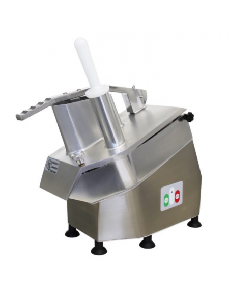 Tagliaverdure monofase 230 V, con velocità 320 rpm e produzione oraria di 100 - 300 Kg - mm  570x240x470h