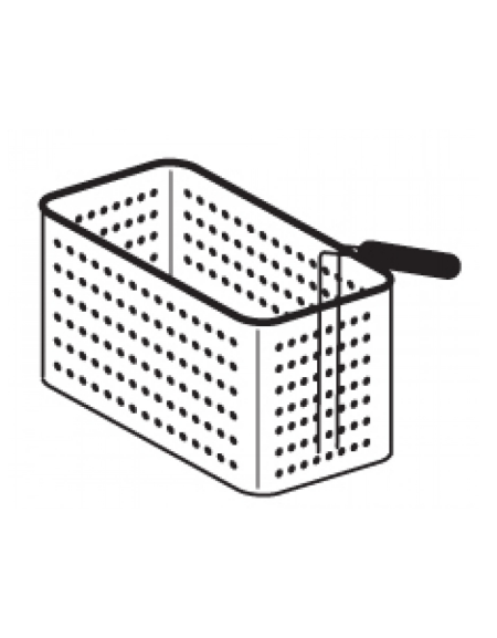 Cesto 1/4 per cuocipasta - cm 11,5x29x20h