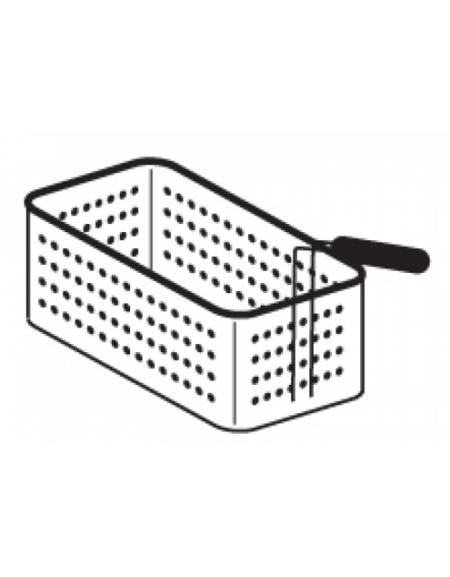 Cesto 1/2 o 1/3 per cuocipasta - cm 14,5x29x15h