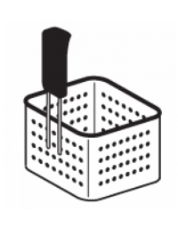 Cesto 1/4 per cuocipasta - cm 14x16x15h