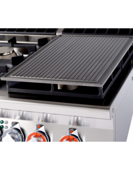 Piastra Rigata 2 Fuochi - cm 35x57