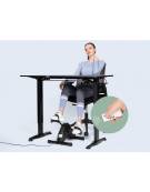 Pedaliera elettrica con schermo per fisioterapia, direzione pedali avanti/indietro - mm 498x308x360h