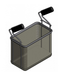 Cesto 1/2 per cuocipasta - cm 28x16x21,5h - per articoli DN37639 - DN37643 - DN37647 - DN37649